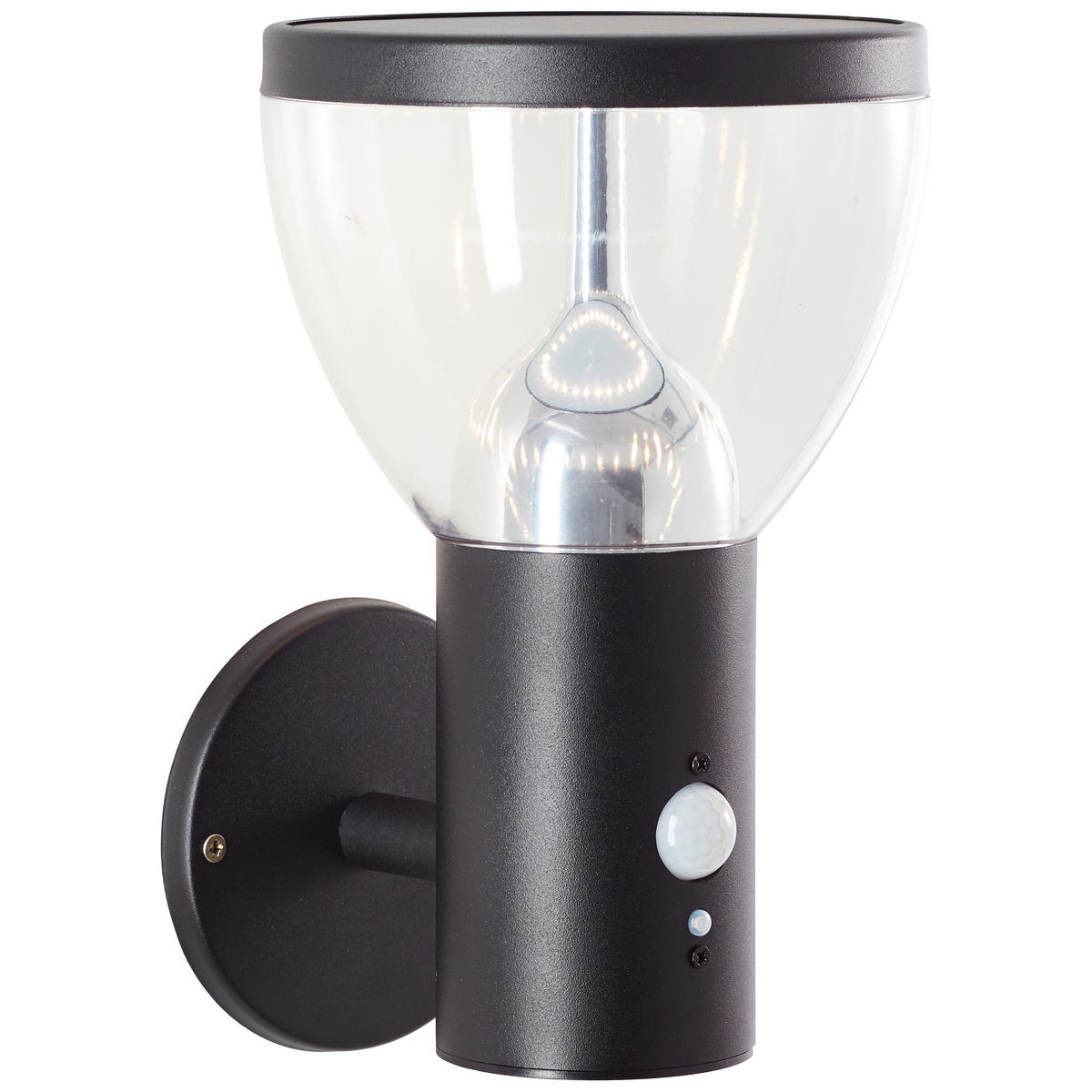 AUSSENWANDLEUCHTE Tulip G40410/06 - Schwarz, Metall (16/24.5/17.5cm) - Brilliant