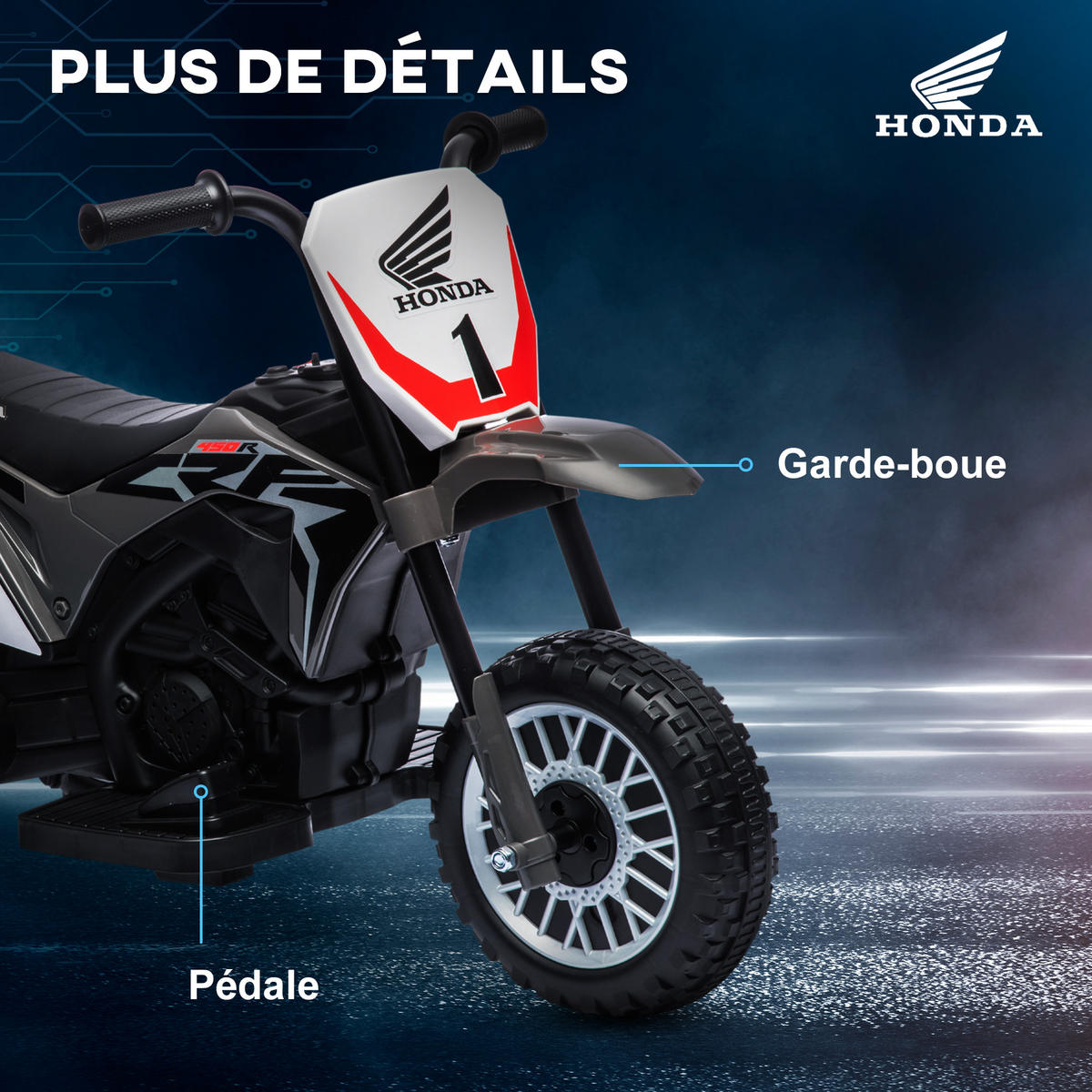 ELEKTRO-MOTORRAD DE-13156 3 Räder Grau - Grau, Kunststoff (71/40.5/43cm) - ComfortXL