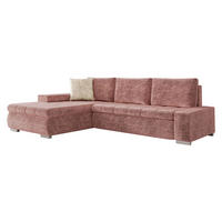 ECKSOFA Orkan Mini Premium - Rosa, Holz/Textil (265/185cm) - MIRJAN24
