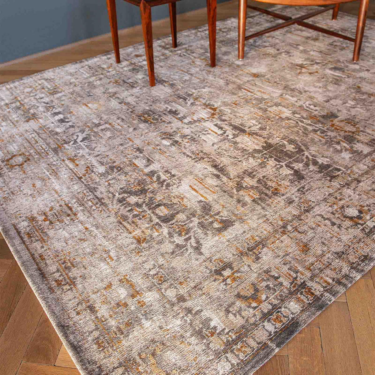 TEPPICH Suleiman Grey Antiquarian 170/240 cm - Beige, Textil (170/240cm) - Louis De Poortere