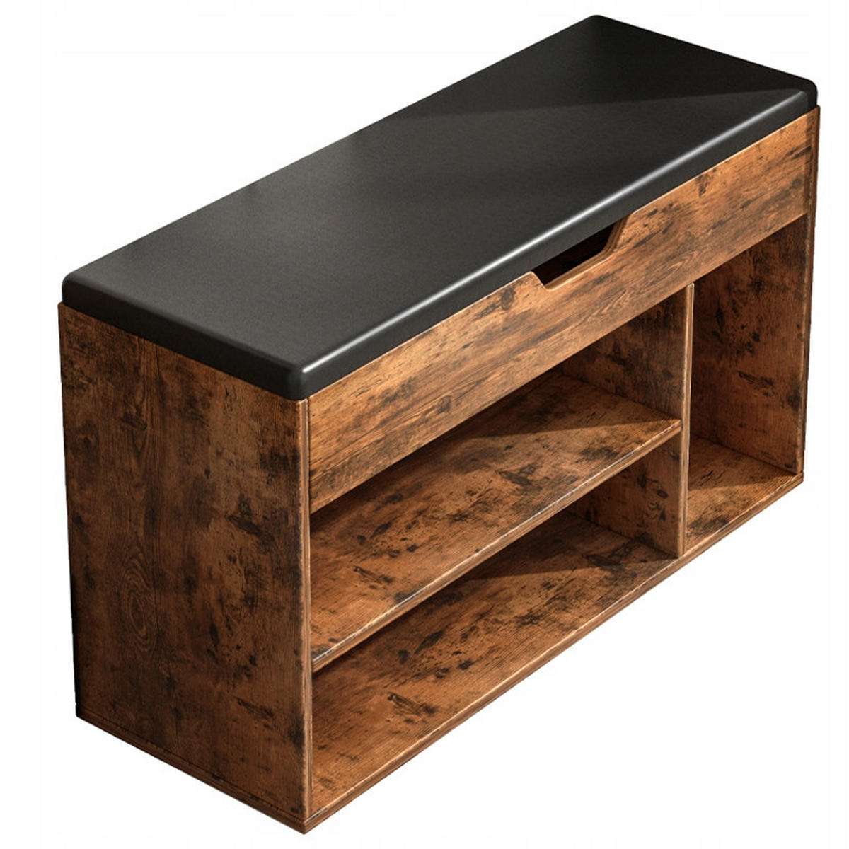 SCHUHSCHRANK, 80/30/44 cm - Braun, Holzwerkstoff (80/44/30cm)