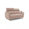 SCHLAFSOFA Francy - Rosa, Metall (200/92/97cm) - Divani.store