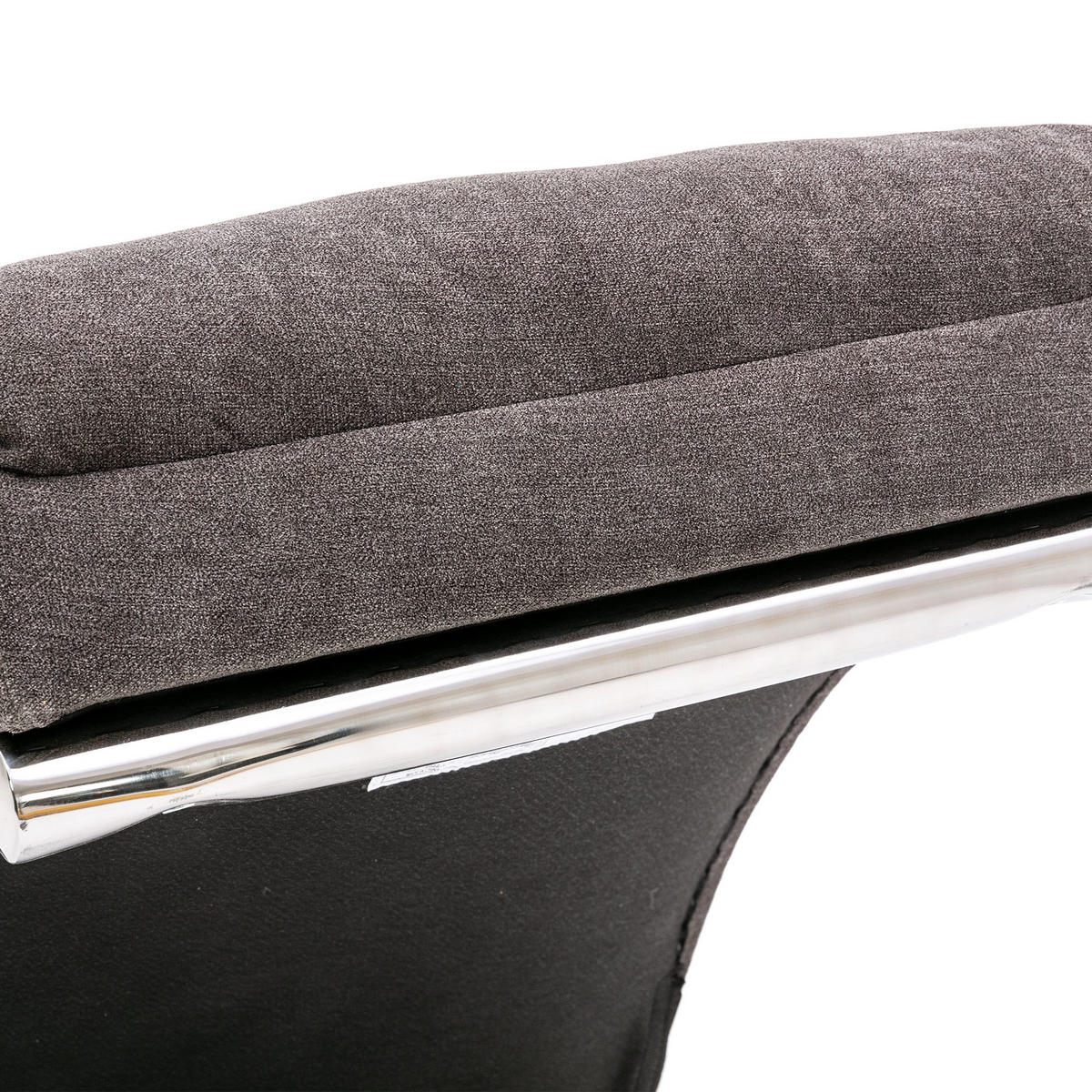 RELAXLIEGE Liegesessel,Relaxsessel,Leinenstoff,Grau - Grau, Textil (55/84/148cm) - LVHOM