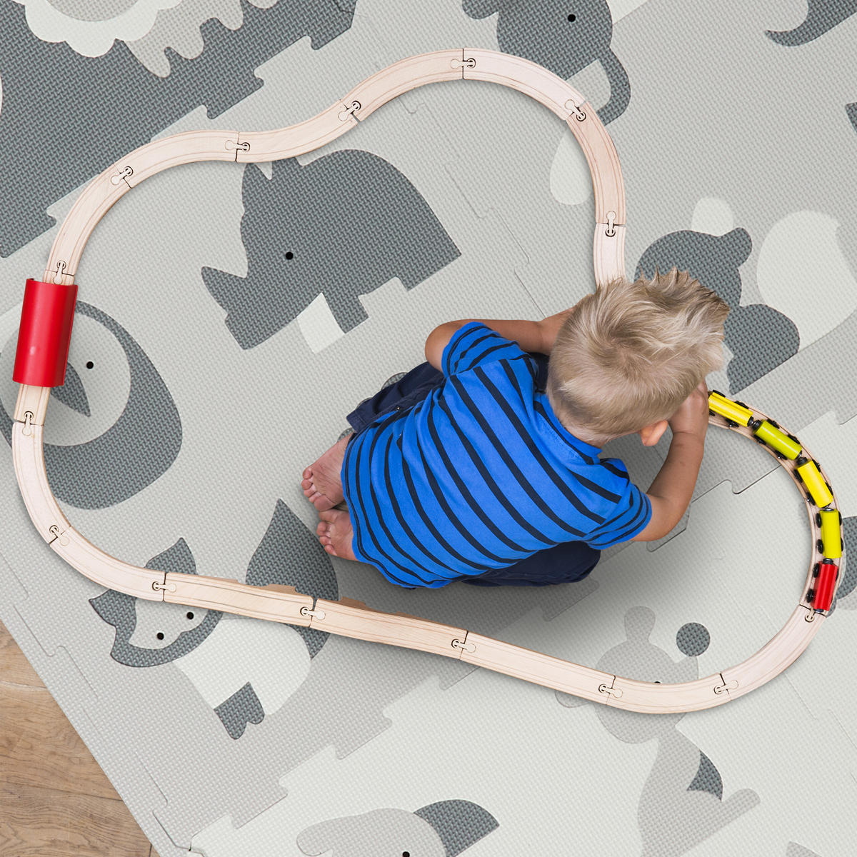 18-DIELNA padenková matná - viacfarebná, textil (50/50cm) - Relaxdays