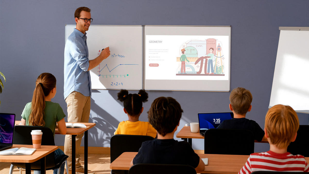 KERAMIKTAFEL, magnetisch, emaliert P3 120x90cm mit Premium EXPO Aluminiumrahmen - Weiß, Metall (120/90/1.6cm) - ALLboards