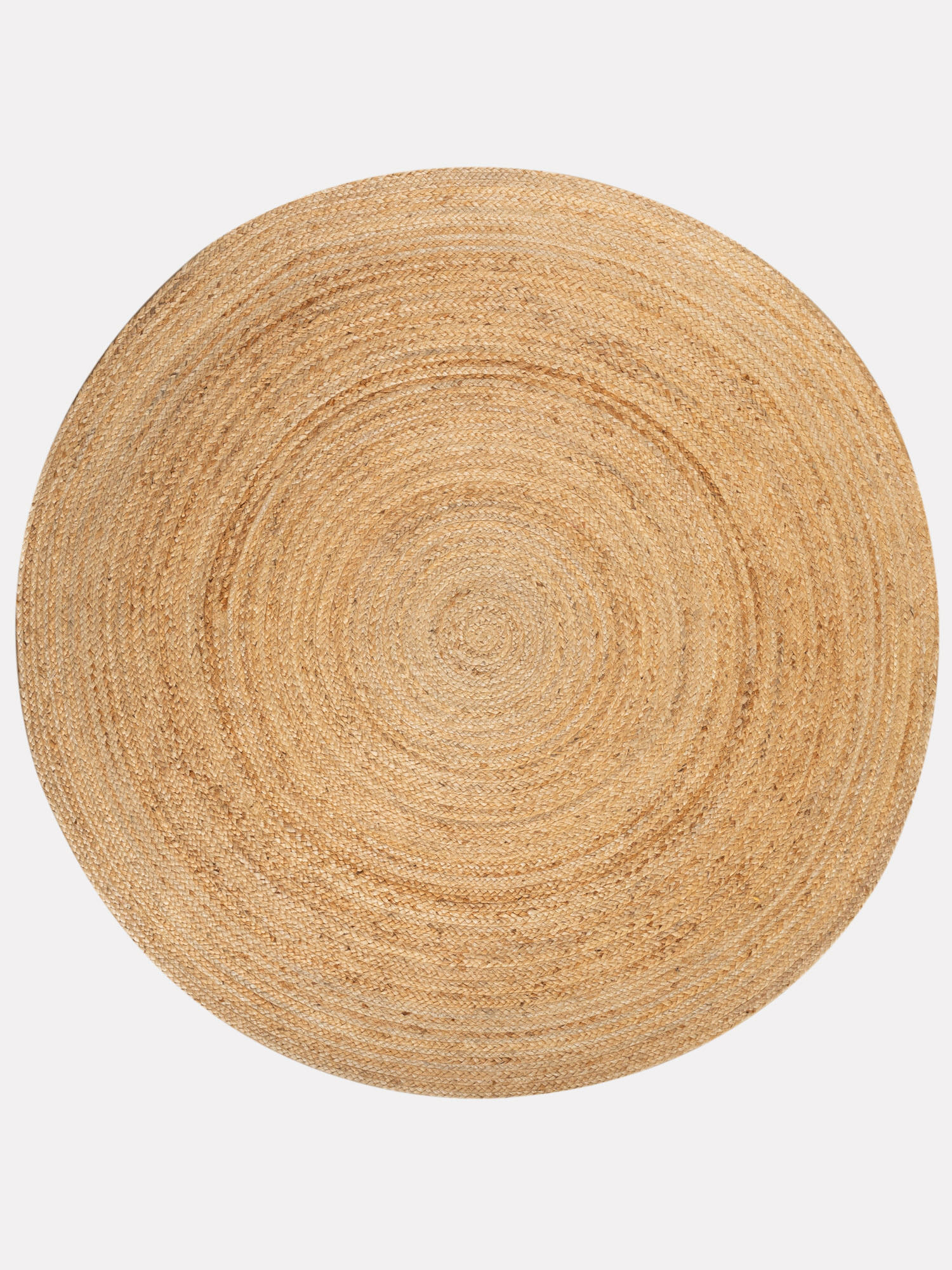 FLACHGEWEBETEPPICH 170/170 cm Goa Rund - Naturfarben, Naturmaterialien/Naturmaterialen (170/170cm) - Steffensmeier