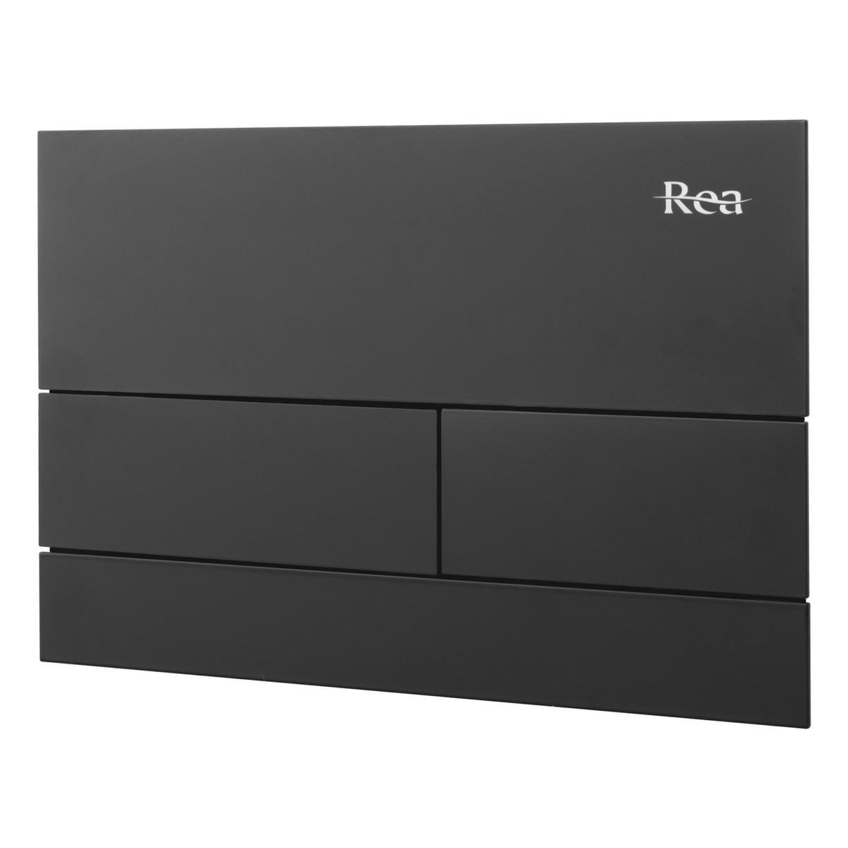 VORWANDELEMENT Für Wc K011a-q Rea T Black - Schwarz, Metall (52.5/103.5/103.5cm) - REA