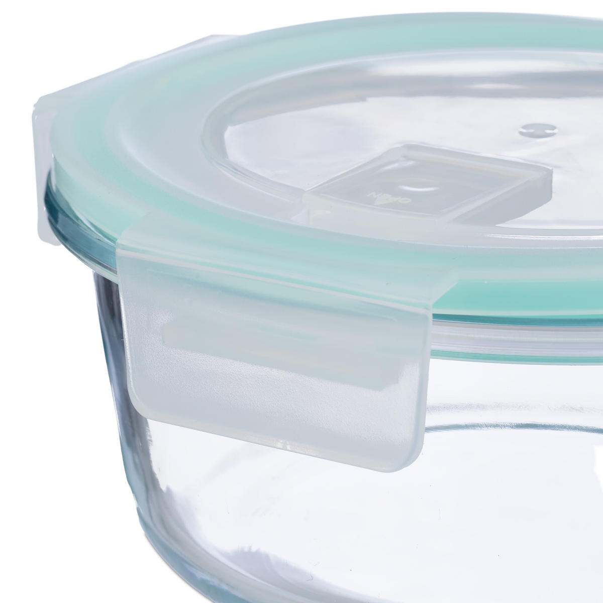 SÚPRAVA sklenených dóz - priehľadné, plast/sklo (13.5/6/13.5cm) - Relaxdays