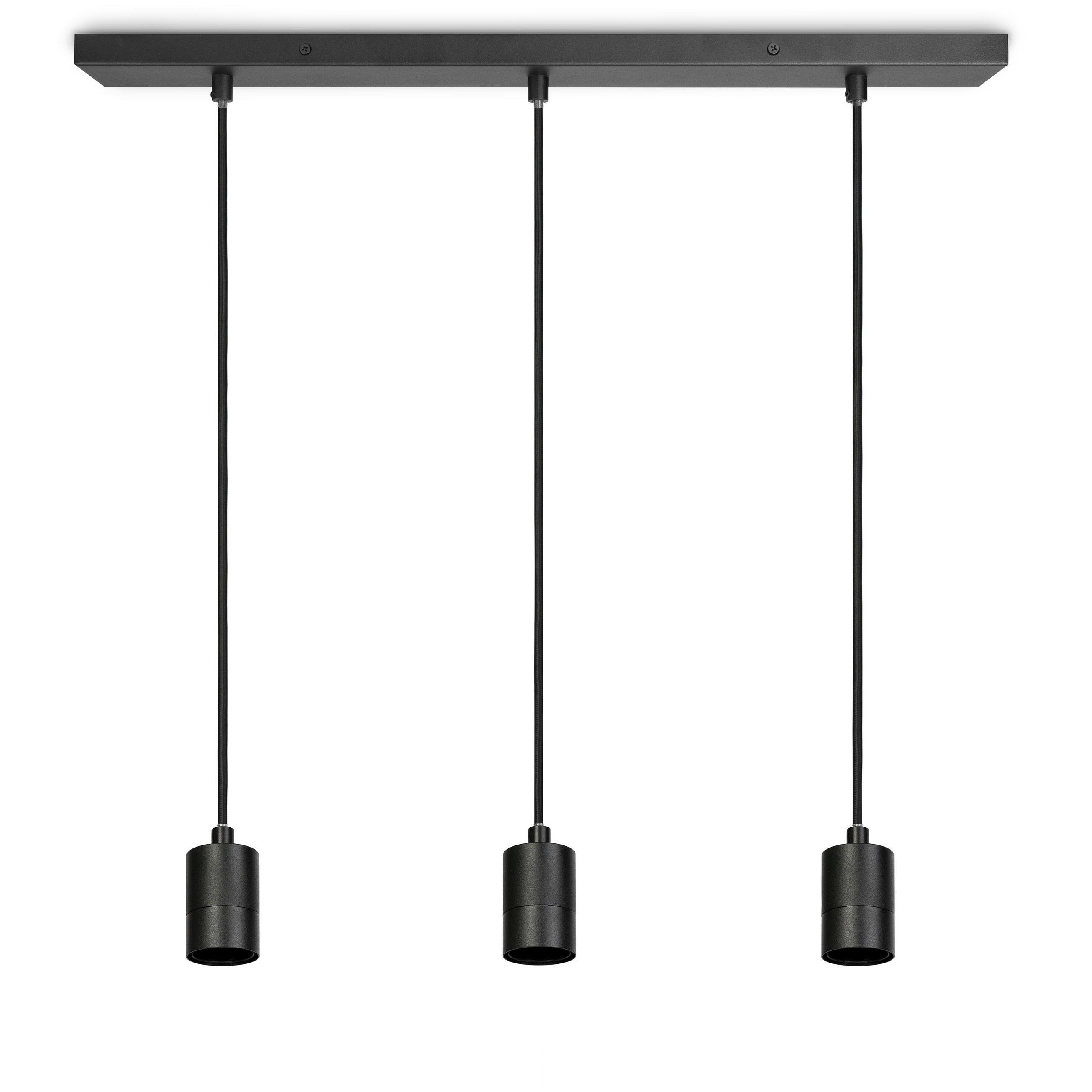 PENDELLEUCHTE Hugo Sq S - Schwarz, Metall (4.4/4.4/6.5cm) - Paco Home