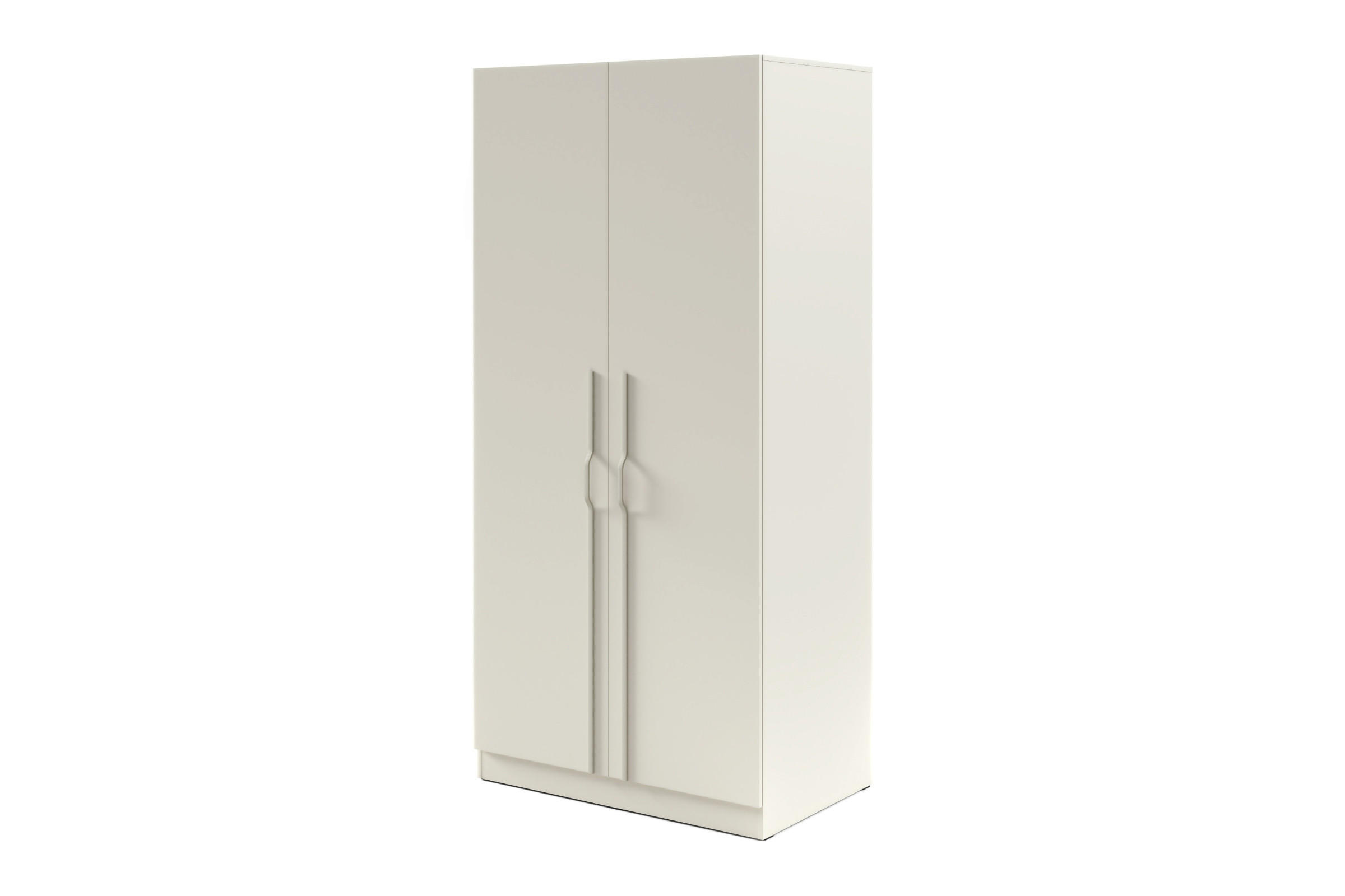 Deine Möbel 24 Drehtürenschrank Kaschmir 100x210x61 cm