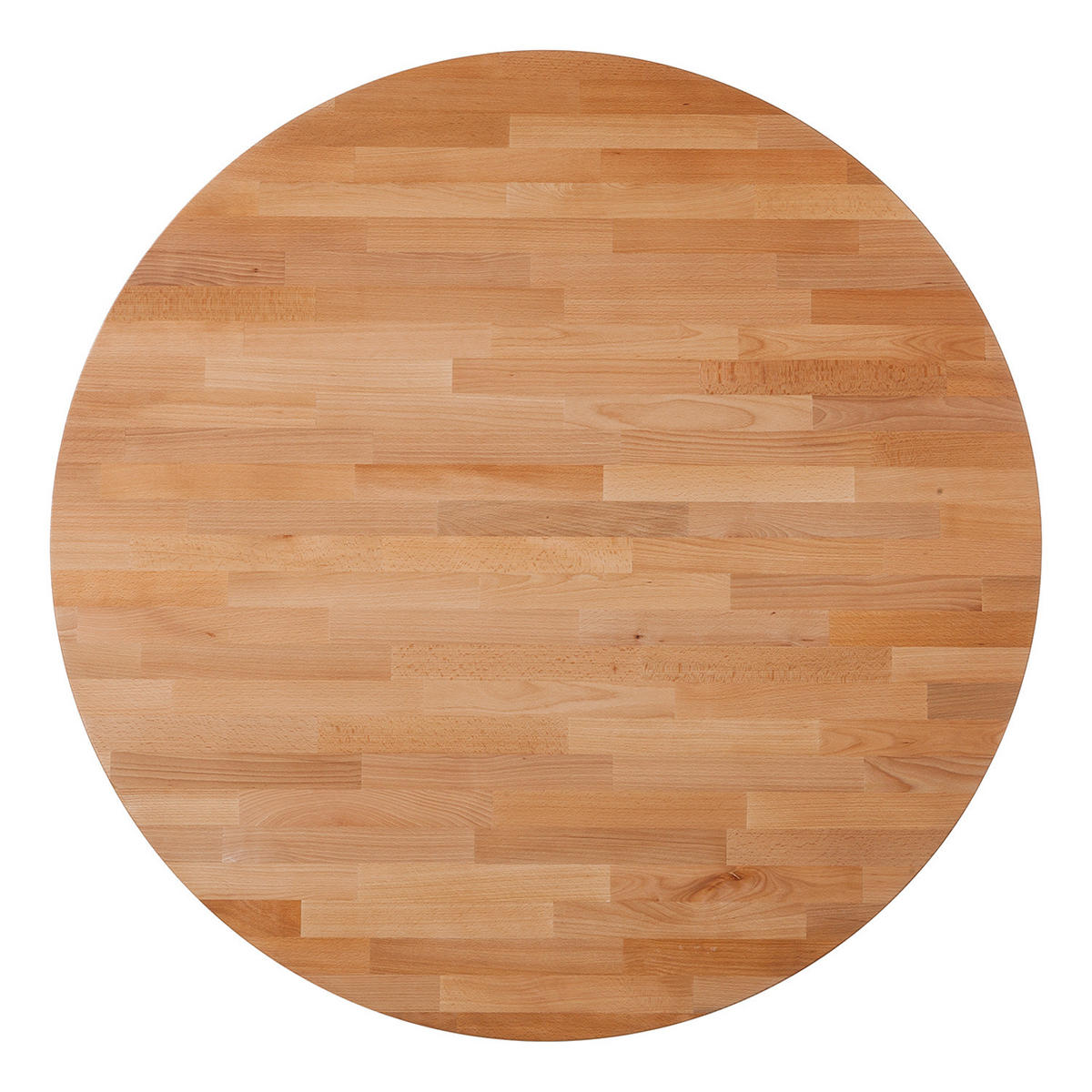 ESSTISCH - Massivholz - Buchefarben, Holz (120/120/75cm) - home24