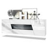 SIDEBOARD Houston Schwarz Hochglanz - Schwarz Hochglanz, Holzwerkstoff (178/57.5/38.5cm) - Vladon