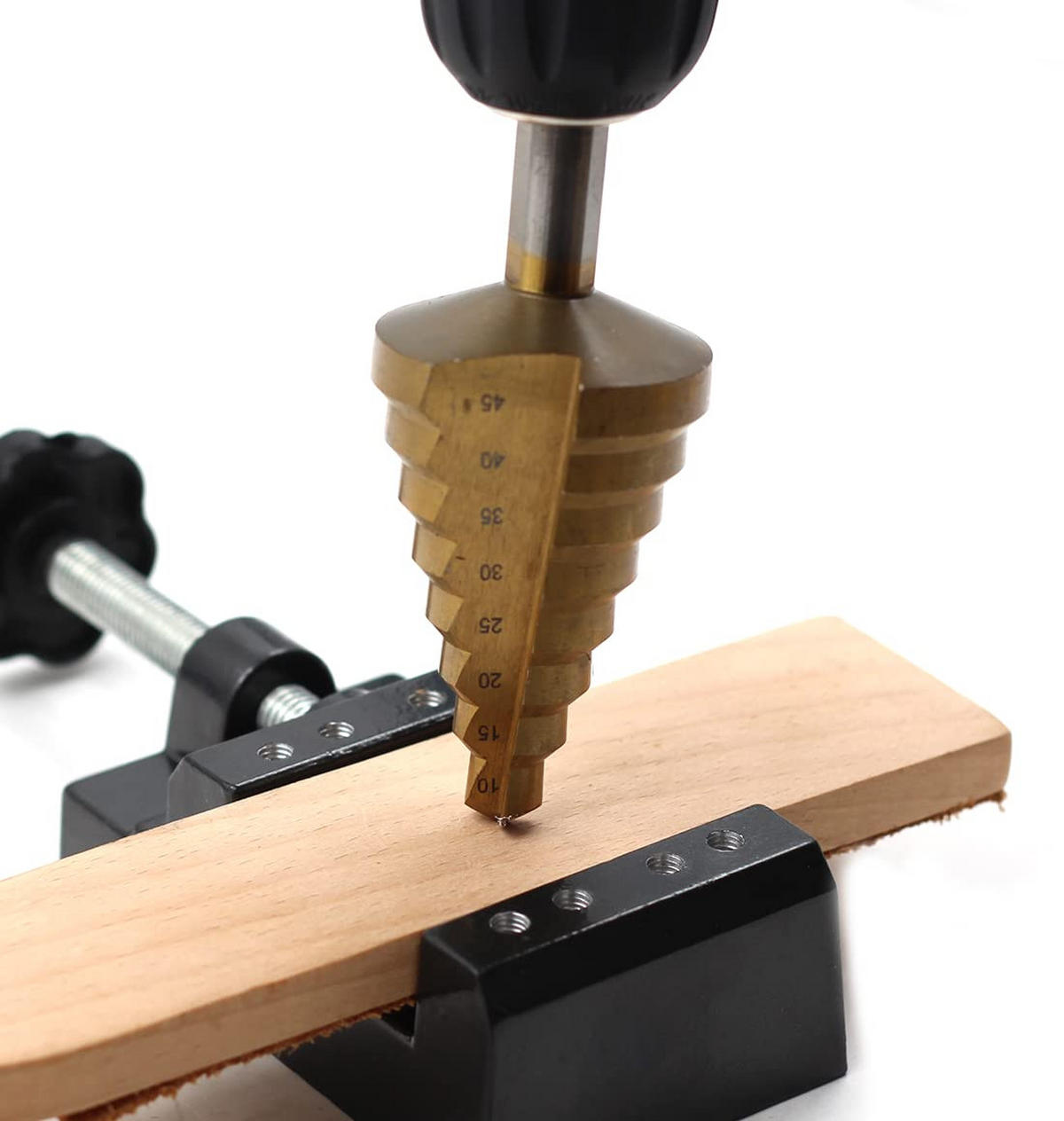 BIT-SATZ,KONISCHER Bohrer - Gelb, Metall (11.7/7.5/4.5cm) - LIBRATON