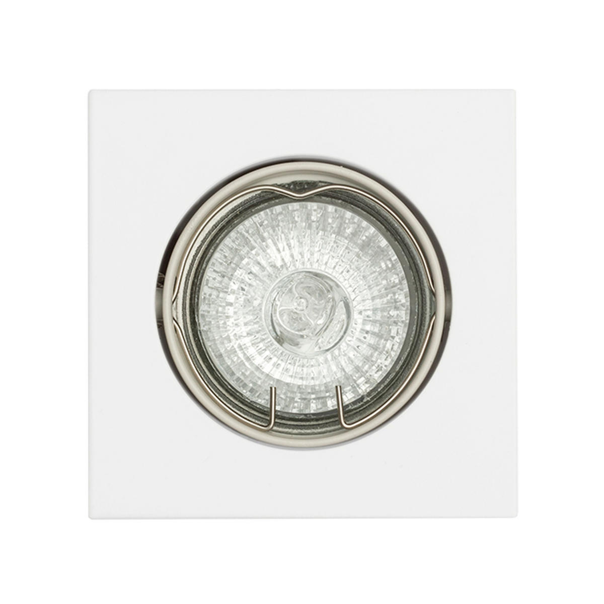 EINBAULEUCHTE TOPIC SQ Matt weiß 8 W - Weiß, Metall (83/83/8.3cm) - Rendl