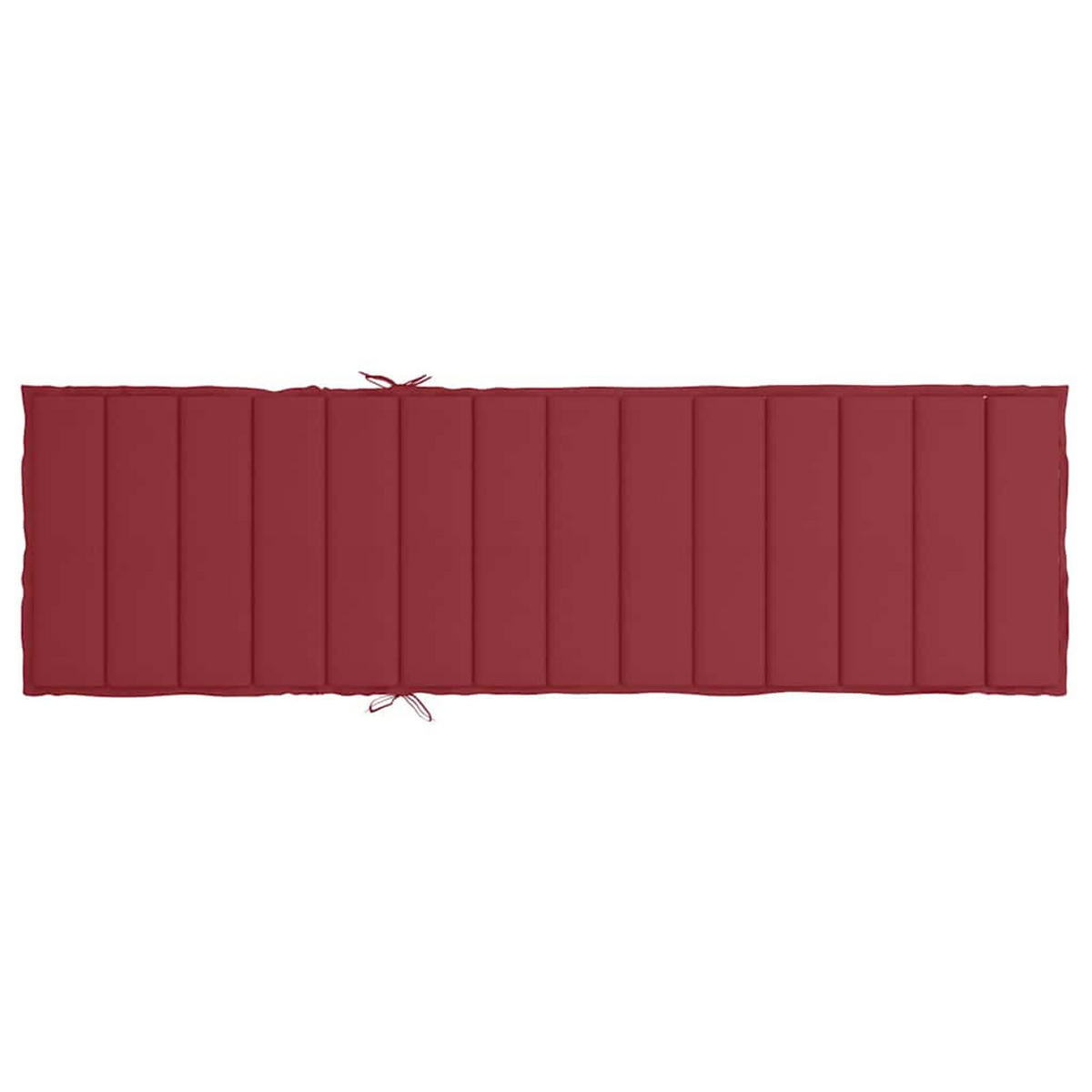 SONNENLIEGEN-AUFLAGE Weinrot 200/70/3 Cm Oxford-Gewebe - Rot, Textil (70/3/200cm) - vidaXL