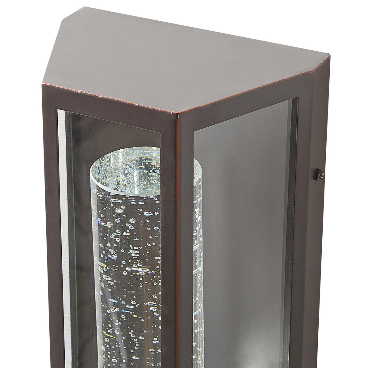 AUSSENWANDLEUCHTE Fruid 11/15/35 cm - Braun, Metall (11/15/35cm) - Beliani