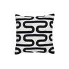 DEKOKISSEN Oshawa Schwarz 45/45/10 cm - Beige, Textil (45/45cm) - Light & Living