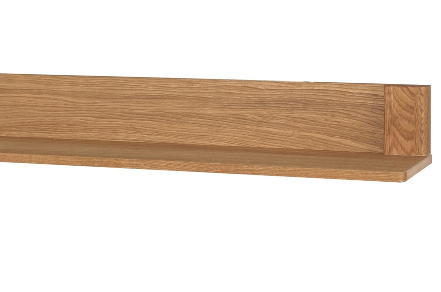 Thumbnail - Feldmann-Wohnen Wandregal, Braun, Holz, 1 Fächer, 155x15x24 cm, Wohnzimmer, Regale, Wandregale