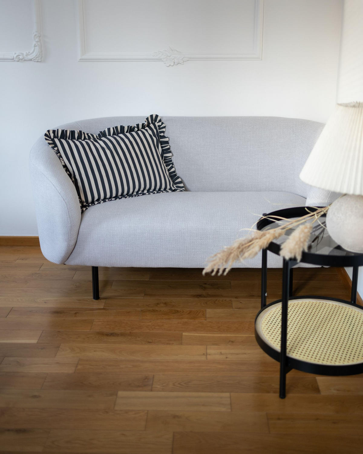 POHOVKA 2-místná čalounění Béžová Loen - béžová, textil (155/79/70cm) - Beliani