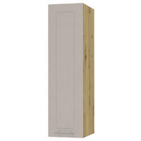 KÜCHENHÄNGESCHRANK Kvantum W4/20 Eiche Artisan / Kaschmir Matt 20 / 32,5 / 96cm - Kaschmir/Eiche Artisan, Holz/Holzwerkstoff (20/96/32.5cm) - Feldmann-Wohnen