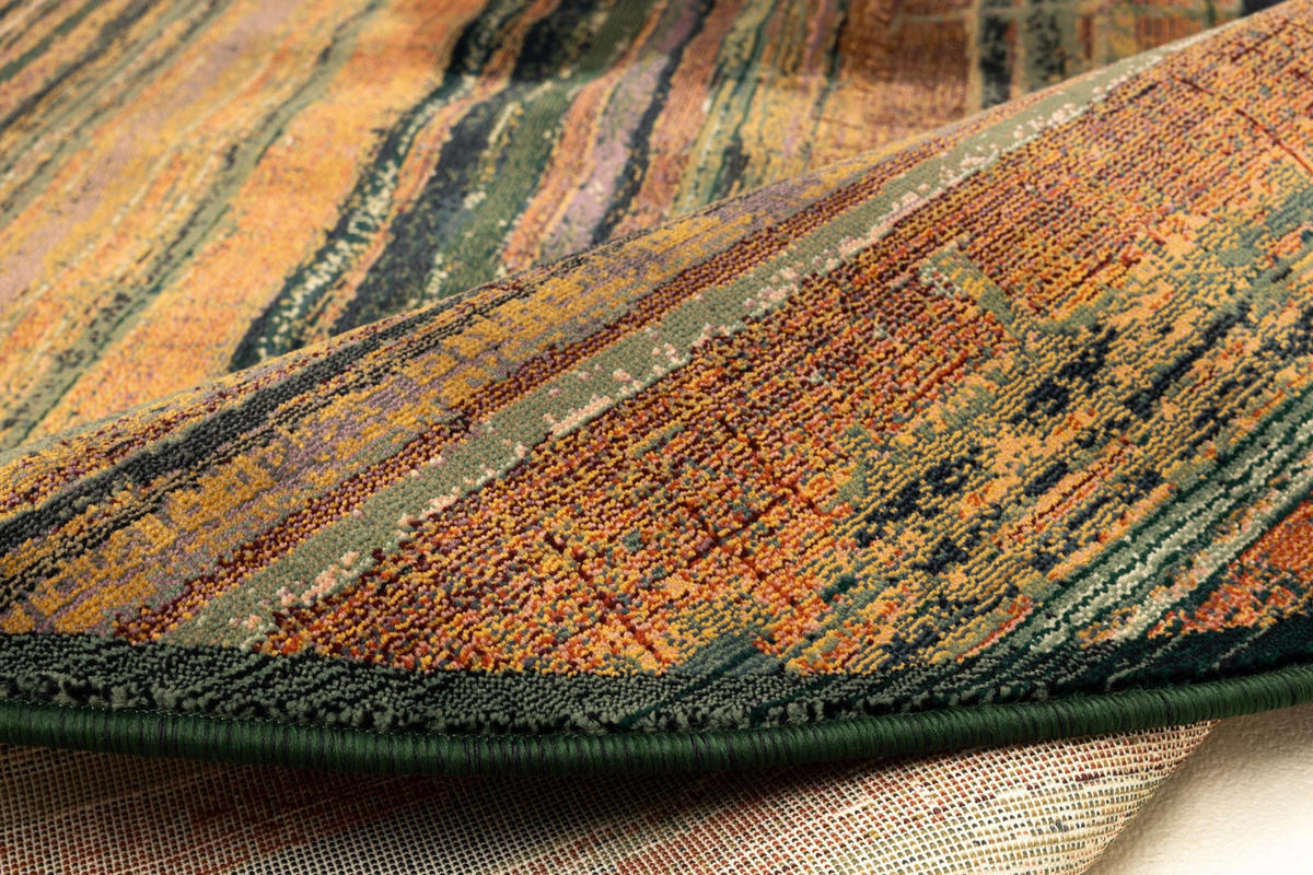 WEBTEPPICH Gabiro 729 195x195 cm - Multicolor, Textil (195/195cm) - THEKO