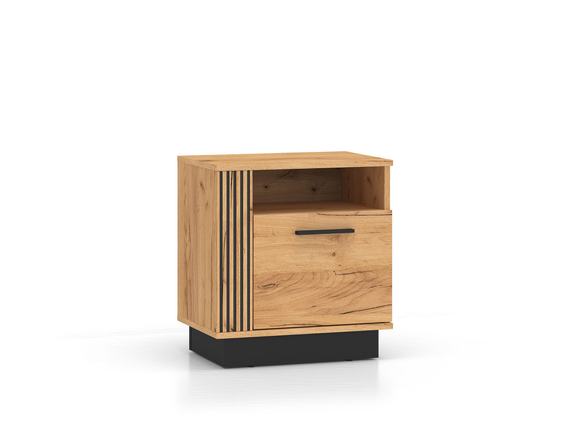 NACHTTISCH URSO Beige 50x35x55 cm - Beige, Holzwerkstoff (50/55/35cm) - FURNLUX