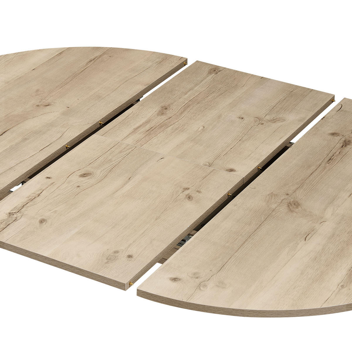 ESSTISCH WIM 100-140/100/74 cm - Sandfarben/Eiche San Remo, Holzwerkstoff (100/100/74cm) - B&D Home