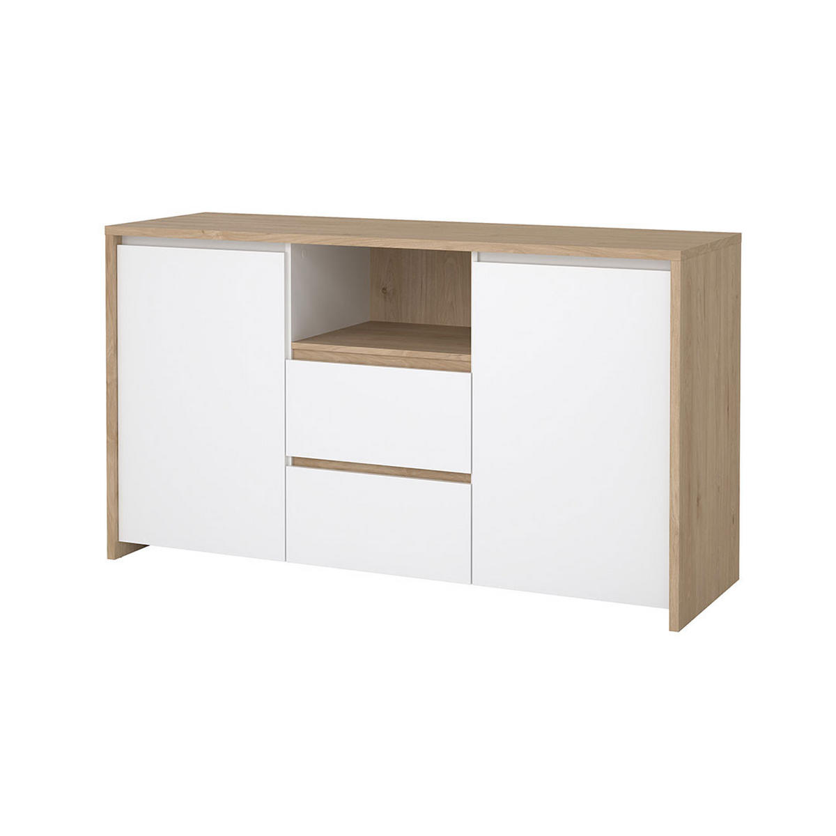 SIDEBOARD, Next, Eiche, Holzwerkstoff, 149 x 49 x 89 cm - Eichefarben, Holzwerkstoff (149/89/49cm) - ebuy24