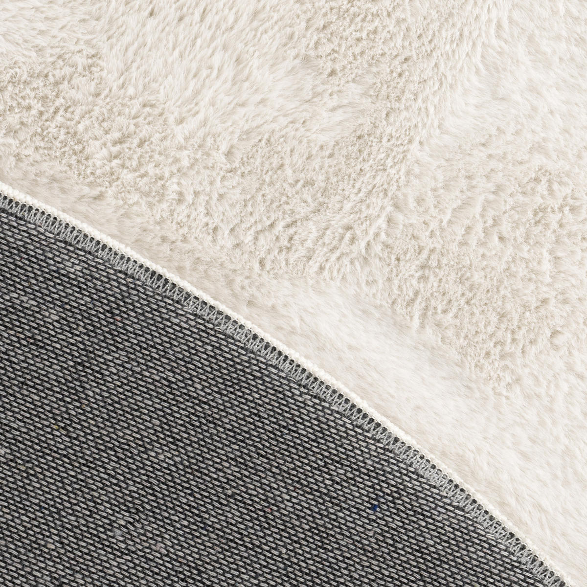 HOCHFLORTEPPICH 200/200 cm Soft 380 - Creme, Textil (200/200cm) - Paco Home