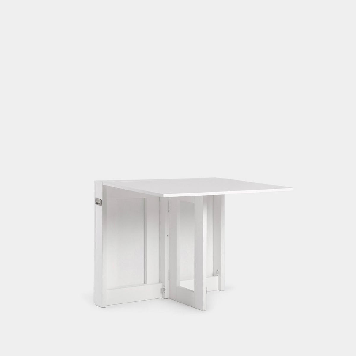 ESSTISCH Anika Weiß 14 - 85 - 160 cm x 78 cm - Weiß, Holzwerkstoff (90/14/78cm)