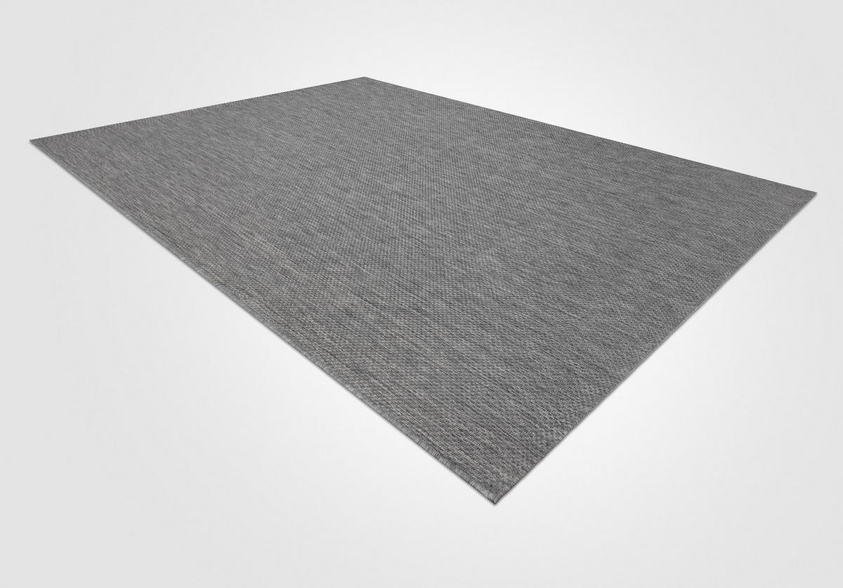 TEPPICH Flat 120/170 cm - Anthrazit, Textil (120/170cm) - rugsX