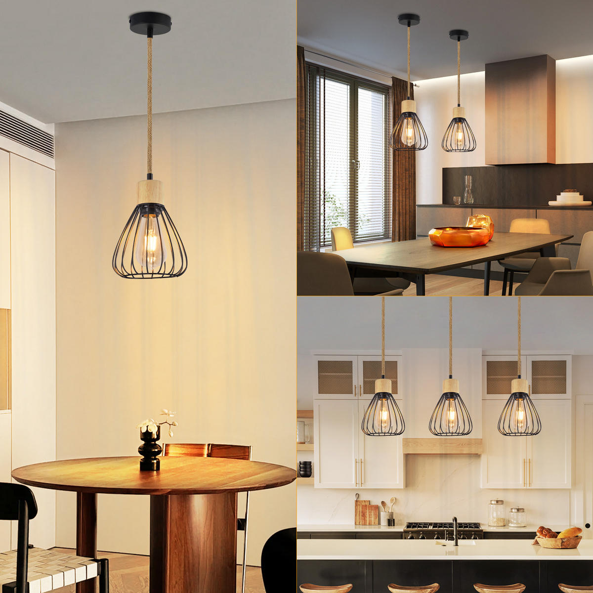 HÄNGELEUCHTE Nyxg 15.5/10/142 cm - Beige, Metall (15.5/10/142cm) - ZMH