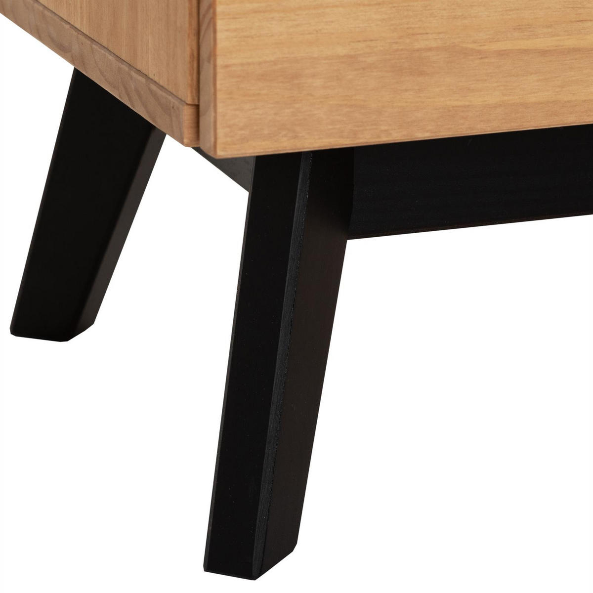 KOMMODE TIBOR gebeizt/gewachst - Kieferfarben, Holz (80/96/40cm) - IDIMEX