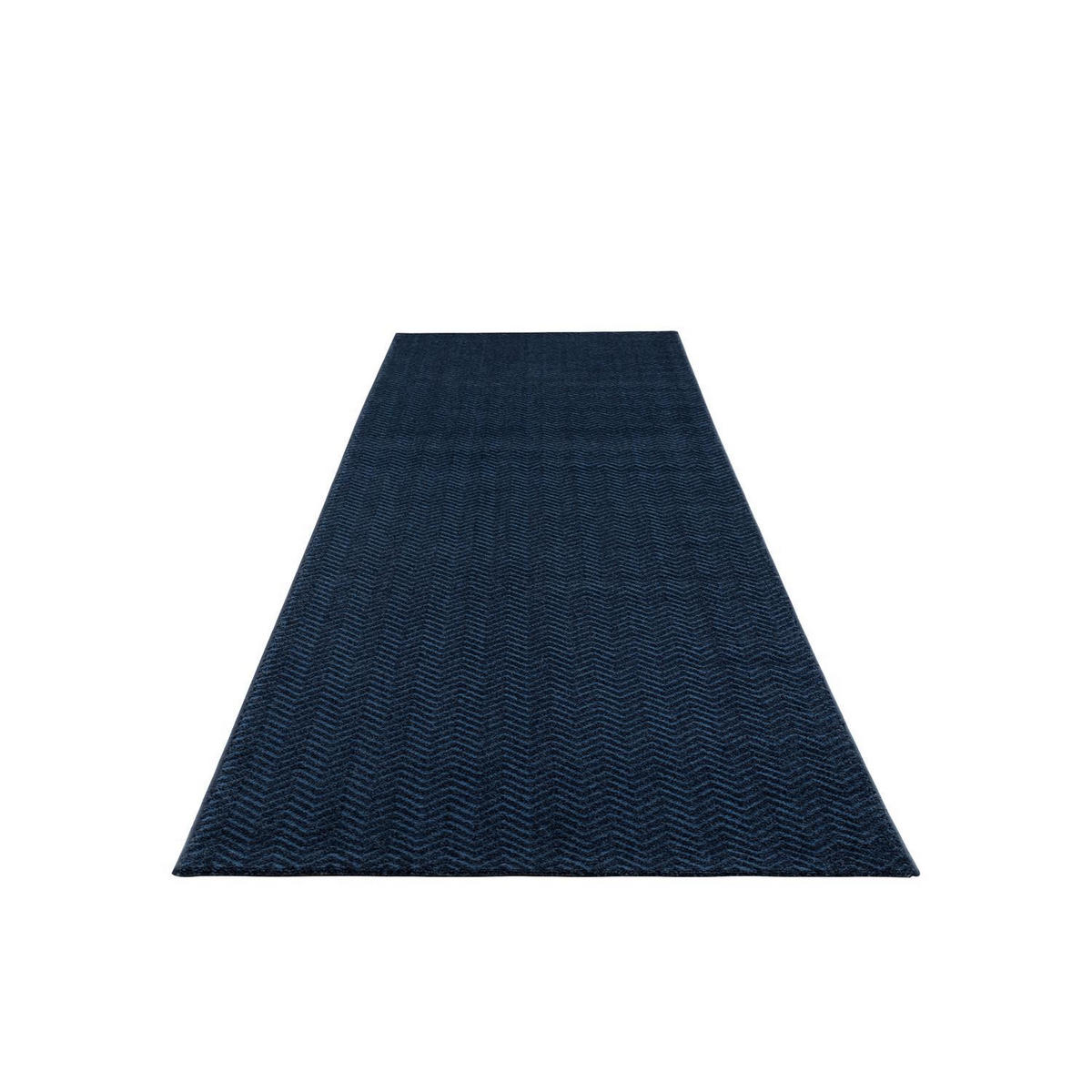 KURZFLOR-TEPPICH Fancy 805 Blau 80x150 cm - Blau, Textil (80/150cm) - carpet city