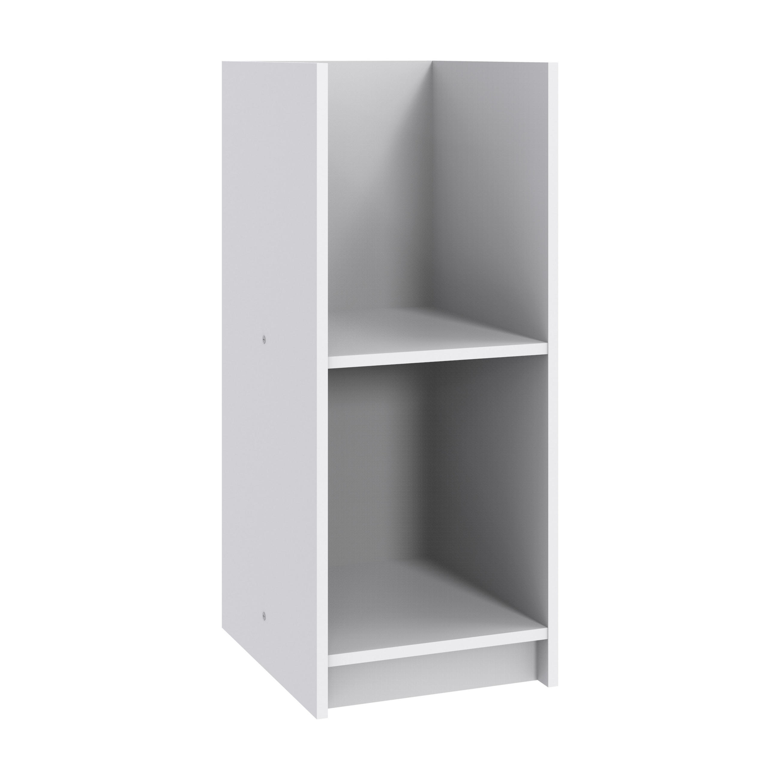 luma-home PŘEBALOVACÍ KOMODA – SPODNÍ SKŘÍŇKA Š34/V83/H38 cm, ladící s dětským pokojem v provedení bílá a dub (22811, 22812, 22813) / 22814-03