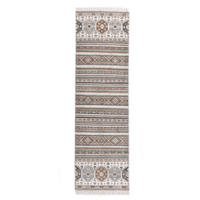 WOLLTEPPICH Imperial Schaal 80x300 cm - Naturfarben, Textil (80/300cm) - THEKO