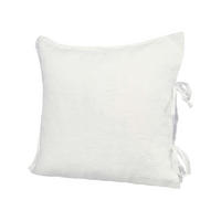 KISSENBEZUG reines Leinen stonewash-weiß 40/40 cm - Weiß, Naturmaterialien (40/40cm) - beties Heimtextil