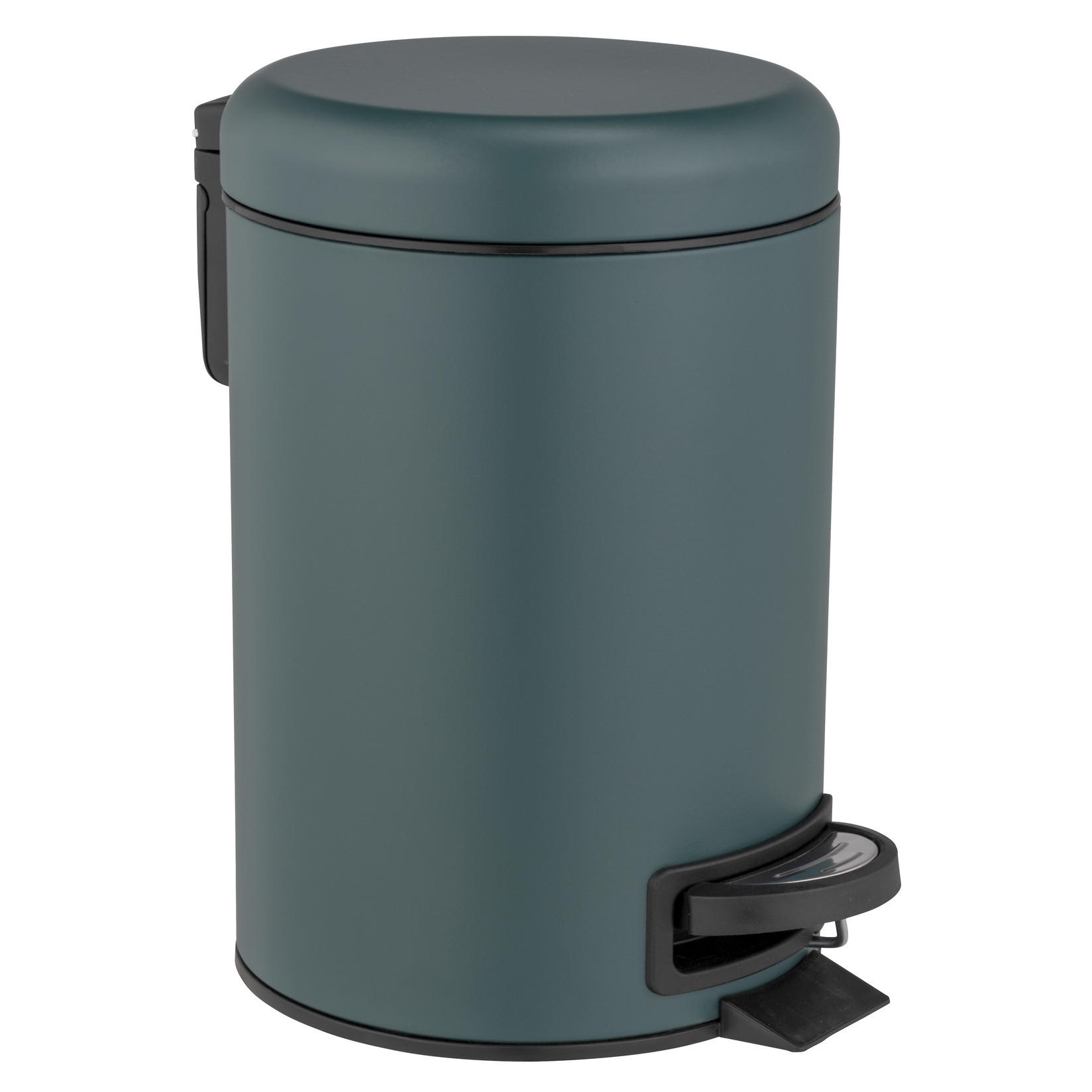 TRETEIMER für Bad 3 l 22,5/17/25 cm - Grün, Metall (17/25/22.5cm) - Wenko