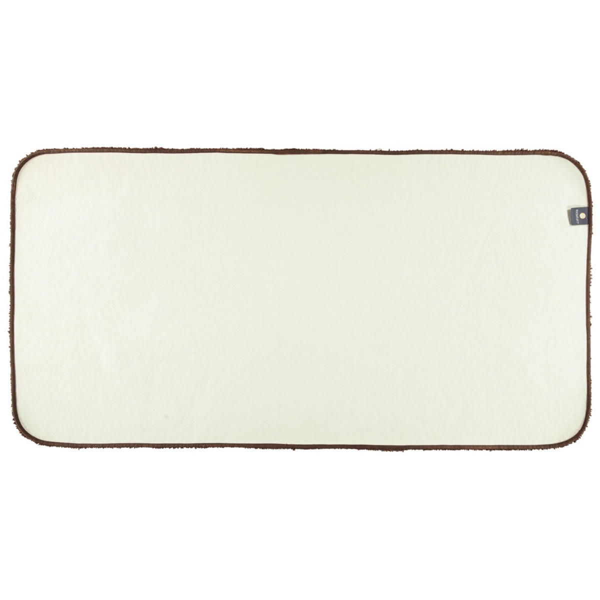 BADTEPPICHE ASPECT MOCCA - 406 - Braun, Textil (80/160cm) - Rhomtuft