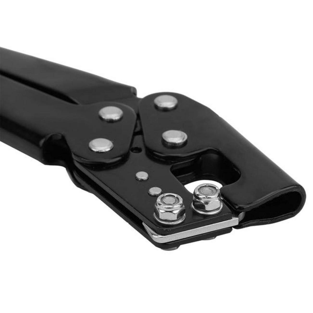 ZANGE – Gelb und schwarz – Zur Fixierung der Backen - Gelb, Metall (30/58/1cm) - DCA
