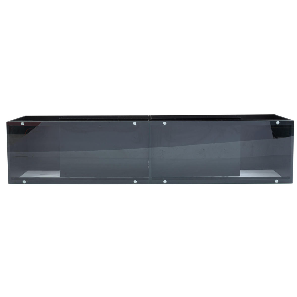 TV-ELEMENT mit LED 180 x 40 x 46 cm Schwarz Hochglanz 2 Schubladen - Schwarz, Holzwerkstoff (40/46/180cm) - Beauniv