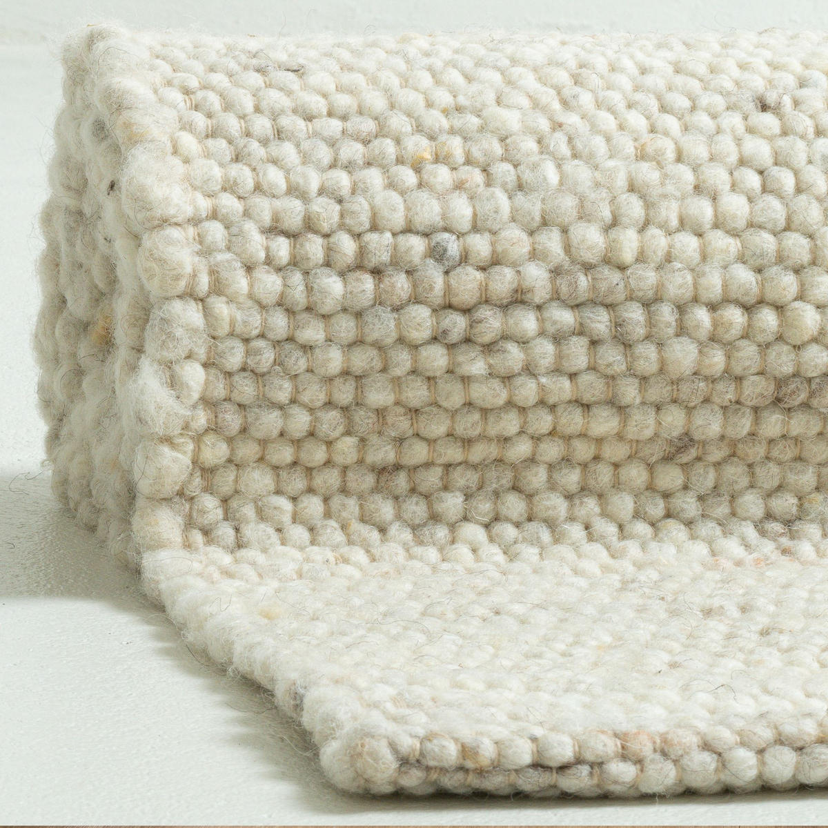 HANDWEBTEPPICH Anden 90x160 cm - Naturfarben, Textil (90/160cm) - Rug and Roll