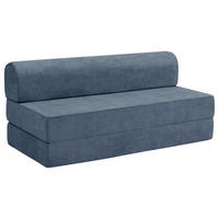FALTSOFA Katusha Flachgewebe blau - Blau, Kunststoff (80/71/160cm) - 58aufmkessel