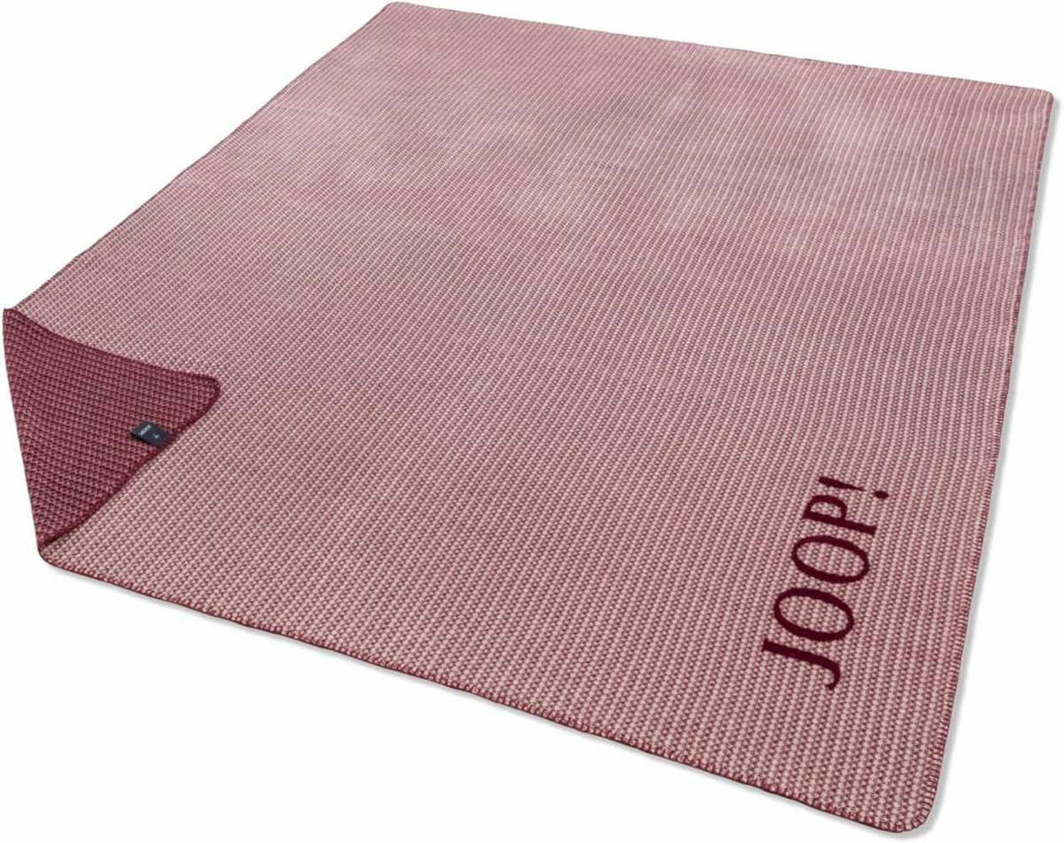 TAGESDECKE Woven Rouge 150 x 200cm - Weinrot, Textil (150/200cm) - Joop!