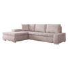 ECKSOFA Orkan Mini Premium - Hellrosa, Holz/Textil (265/185cm) - MIRJAN24