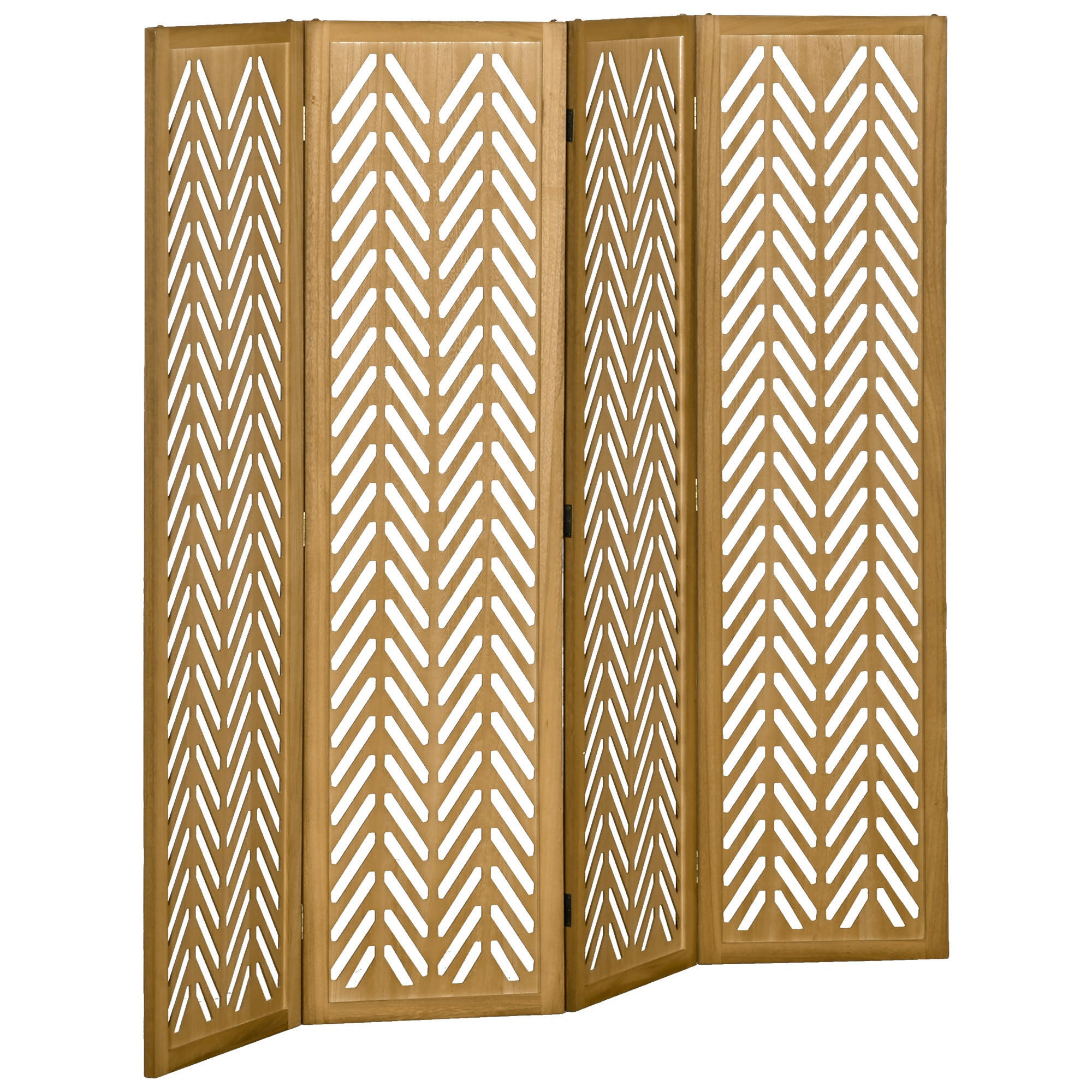 ComfortXL Paravent Braun 160x170x1.7 cm