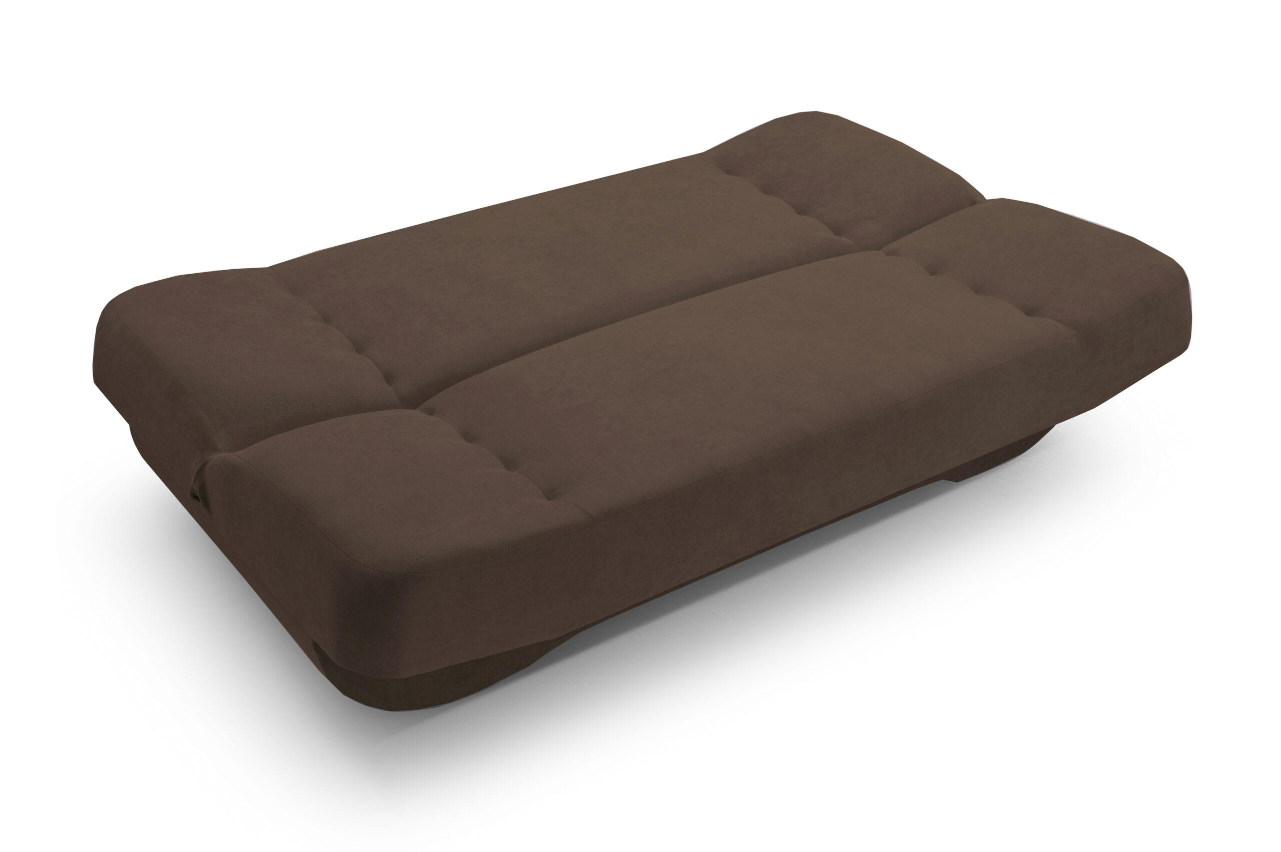 SCHLAFSOFA -PAFOS (Braun) - Braun, Holz (192/90/87cm) - Möblo