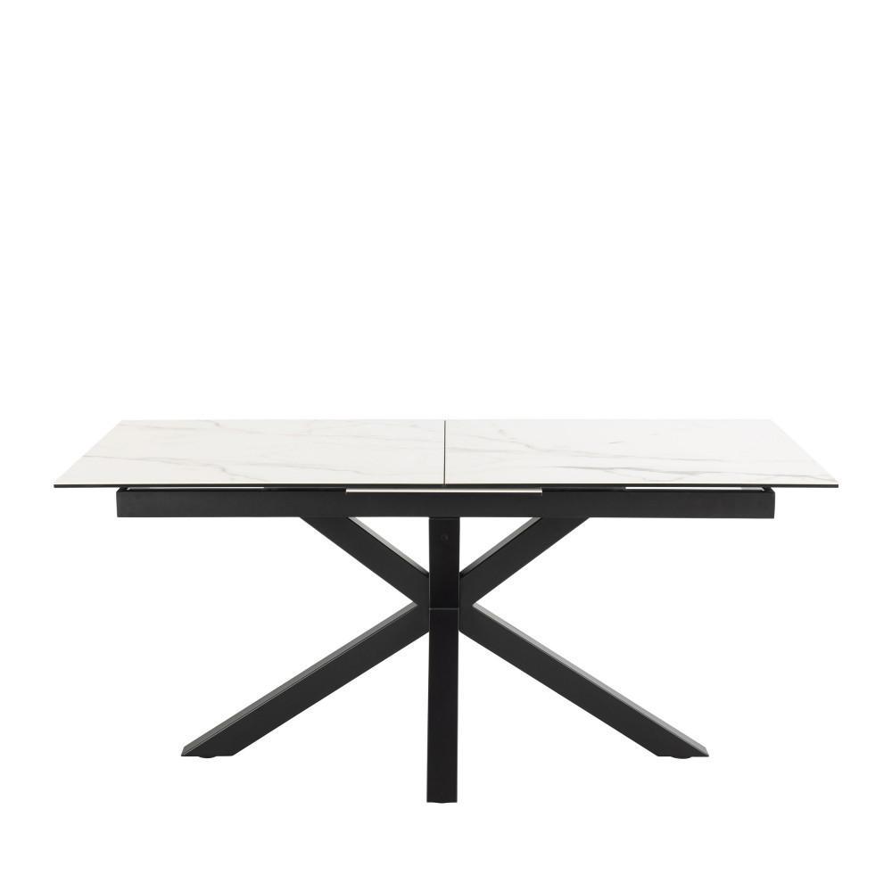 ESSTISCH - Keramik - Weiss - Weiß, Keramik (168/90/76cm) - Drawer