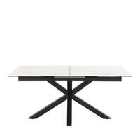 ESSTISCH - Keramik - Weiss - Weiß, Keramik (168/90/76cm) - Drawer