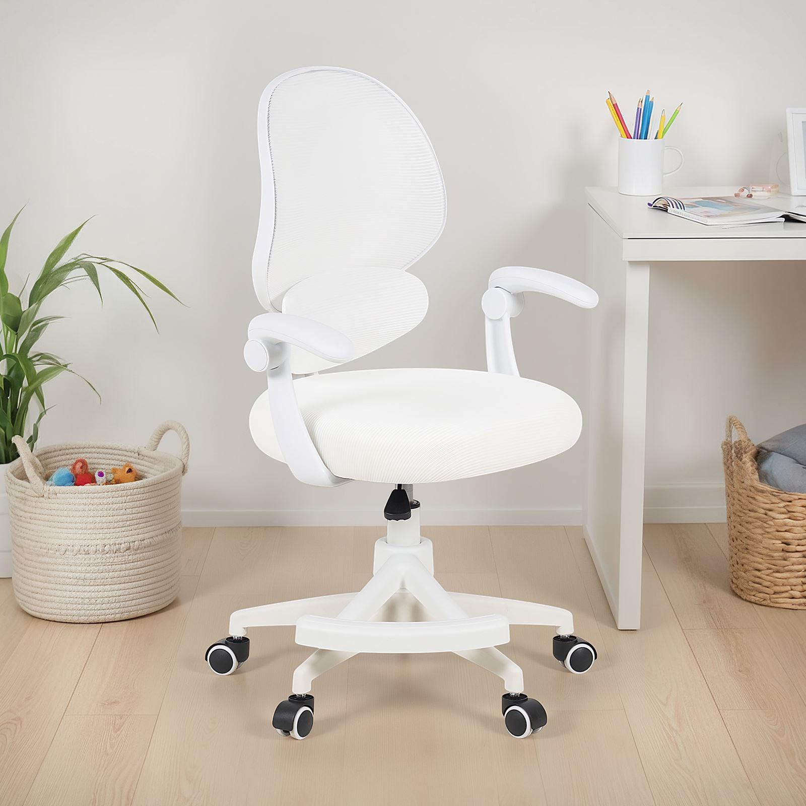 KINDERDREHSTUHL ISLA - Weiß, Textil (49/102/62cm) - IDIMEX